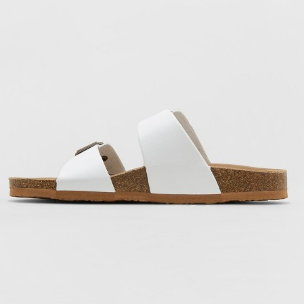 Women's Mad Love Keava Footbed Sandal White - Picture 5 of 6